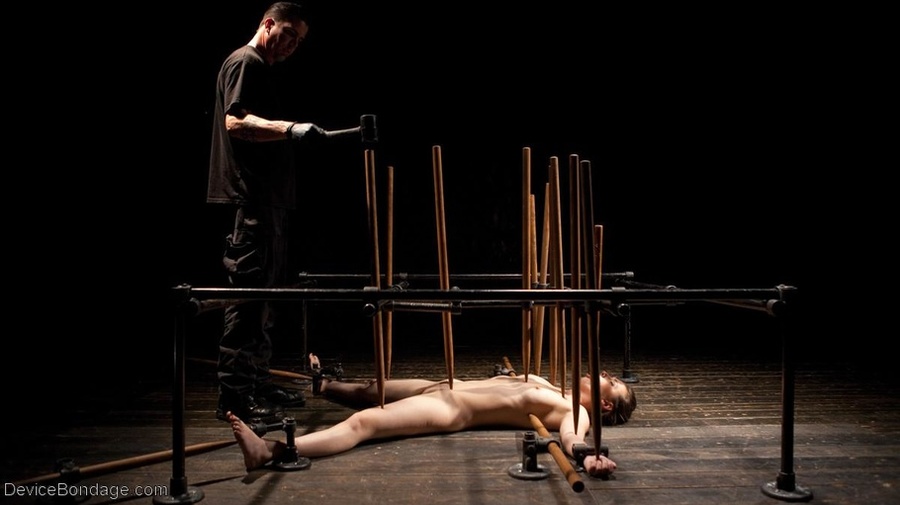 Spikes hold down a whore who is learning the ins and outs of harsh BDSM play. - XXXonXXX - Pic 13