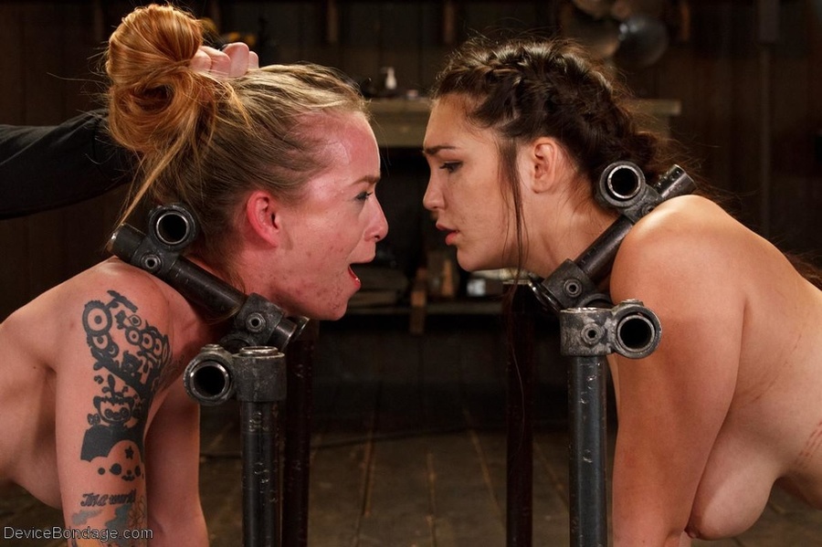 Two slaves are vying to be Master’s favorite as they endure extreme pain but do not complain. - XXXonXXX - Pic 16