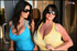 Super hot busty models showing their big ones