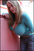 blondie blue sweater shows