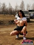 dark haired gal cute