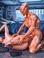 Well endowed alien is ready to destroy - Picture 2