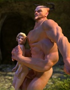 Hot human sluts testing various monster dicks