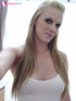 pretty pregnant blonde white