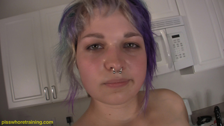 Bright haired gal with piercings has kinky water sports play with delicious babe - XXXonXXX - Pic 3