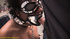 Ebony piss loving bondage babe is masked and her titties pegged in extreme