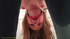 Blue eyed blonde is gaged and whipped until she pisses her tight blue