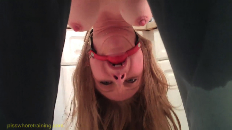 Blue eyed blonde is gaged and whipped until she pisses her tight blue jeans - XXXonXXX - Pic 15