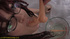 Babe with dreadlocks plays with barbie in her pussy and licks up piss