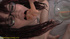 babe with dreadlocks plays