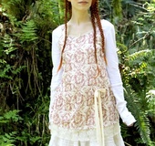 Nature loving redhead with boots shows off petite body in the woods