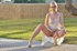 gorgeous flexible blonde teen