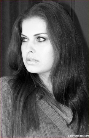 Sweet chick with juicy boobs and smoking - XXX Dessert - Picture 7