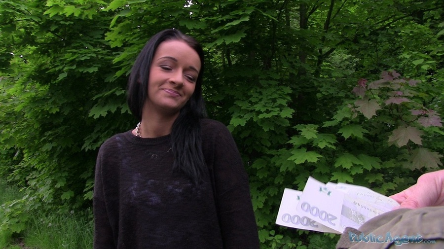 Horny pierced brunette in black outfit and  - XXX Dessert - Picture 11