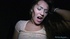 Brunette drops jacket, clothes and pink lingerie to suck and screw uncut