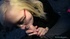 Hot blonde in glasses and black coat blows dick and gets screwed outdoors