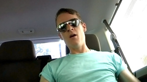 Two hot slim dudes in glasses pick up gu - Picture 2