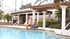 Two shaved head dudes suck dick then pound asshole by pool and drop loads
