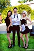 Man is caught with the maid and his curious wife decided to join to them