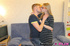 blonde bookworm seduces young