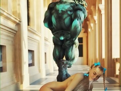 Ogres gets their hard monstrous dicks inside sexy - Picture 2