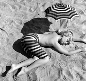 Shy blonde gone bad in hot outfits and bikinis flaunts sexy tits and ass