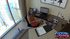 long-legged office girl red