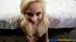 blonde colorful dress enjoying
