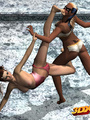 Two horny fighters get intimate and - Picture 1