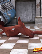 Hot exotic women strip and show off their bodies when they’re alone.