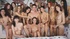 Over twenty young chicks with hot boobs and sexy bodies are fucking one