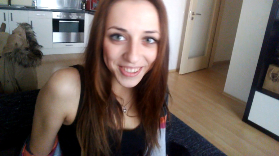 Dude brought skinny brunette with tiny boob - XXX Dessert - Picture 4