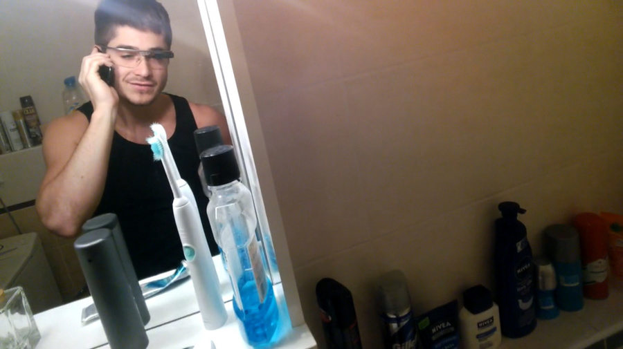 Guys called blonde and brunette busty babes - XXX Dessert - Picture 1