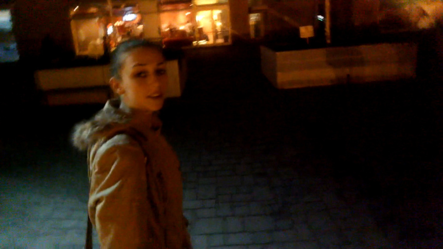 Dude brought skinny brunette with tiny boob - XXX Dessert - Picture 12