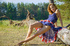 wild girl takes off