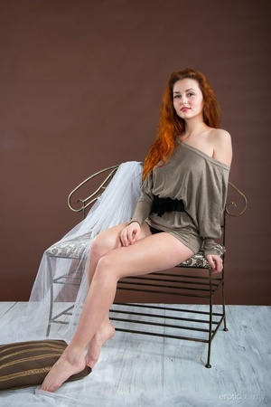 Truly impressive redhead beauty with sex - Picture 1