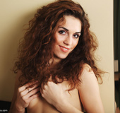 Astonishing secretary with kinky hair loves her pussy and ass