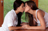 Two naked teens brunettes are licking each other's pussies