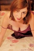 adorable redhead merlot lacy