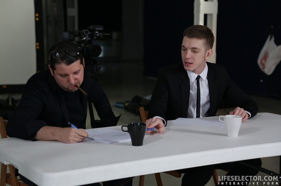 Lesbian hotties have sex, while a skinny bi - XXX Dessert - Picture 1