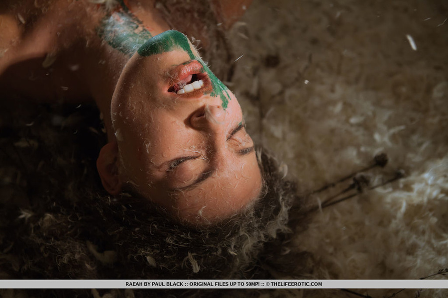 Dirty slut in the mud gets sticky and rubs  - XXX Dessert - Picture 14