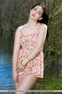 pretty ivory-skinned girl enjoys