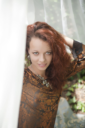 Redhead gets in touch with wilderness, l - XXX Dessert - Picture 1