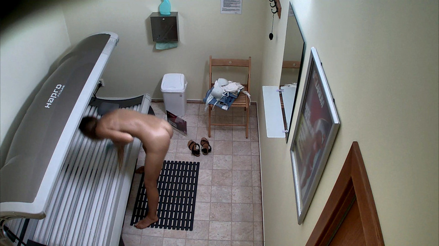 Tanned girl in white t-shirt and blue miniskirt - XXXonXXX - Pic 6