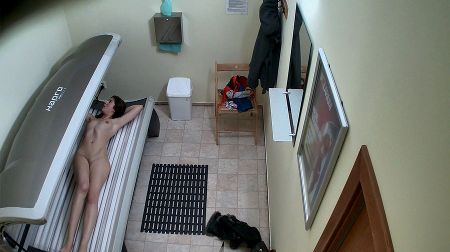 Skinny small-tit girl in black & red see-through lingerie - XXXonXXX - Pic 3