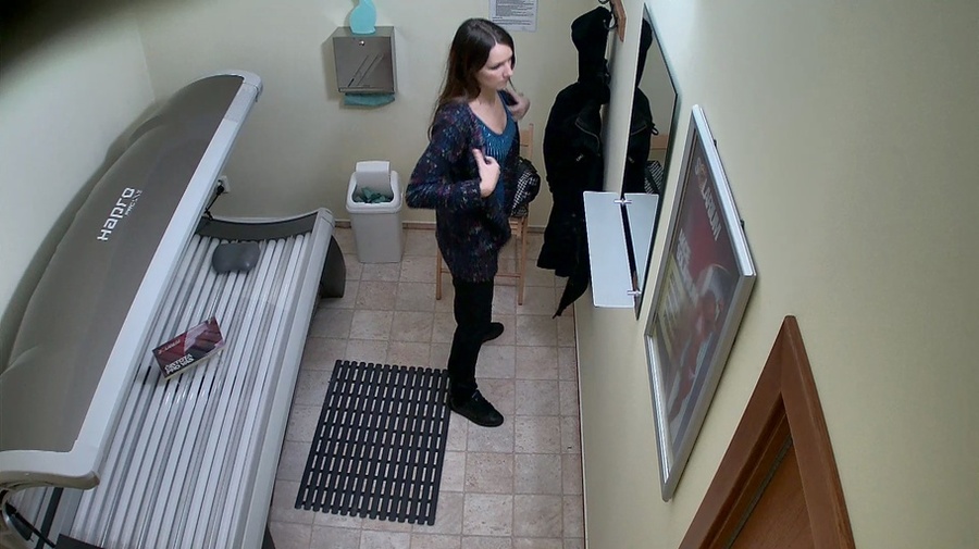 Long-legged lady looks sensual in her strict black clothes - XXXonXXX - Pic 1