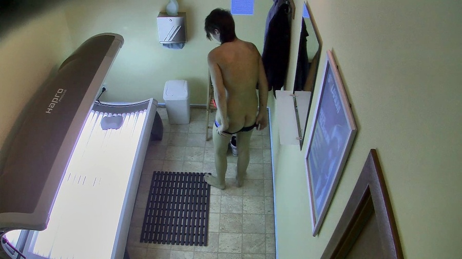 Short-haired cutie in black panties and sexy white bra - XXXonXXX - Pic 7