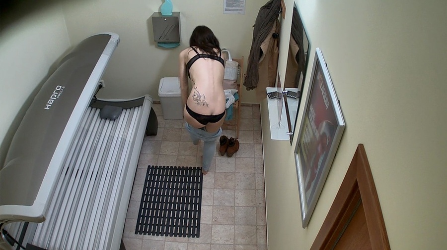 Tattooed brunette in black lingerie colorful outfit - XXXonXXX - Pic 2