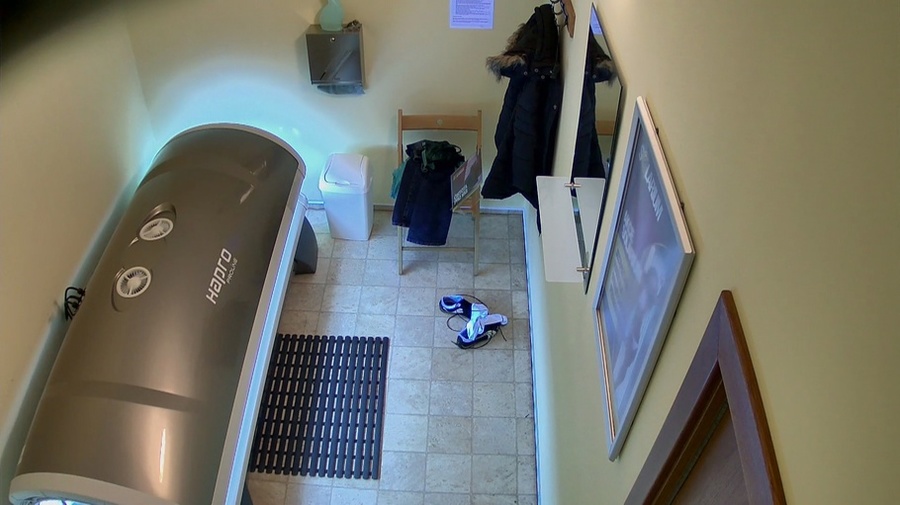 Ultra slender brunette in very sexy black panties and bra - XXXonXXX - Pic 6