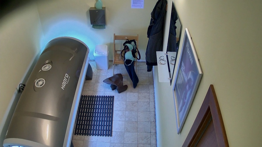 Redhead lady in hot see-through purple panties - XXXonXXX - Pic 6